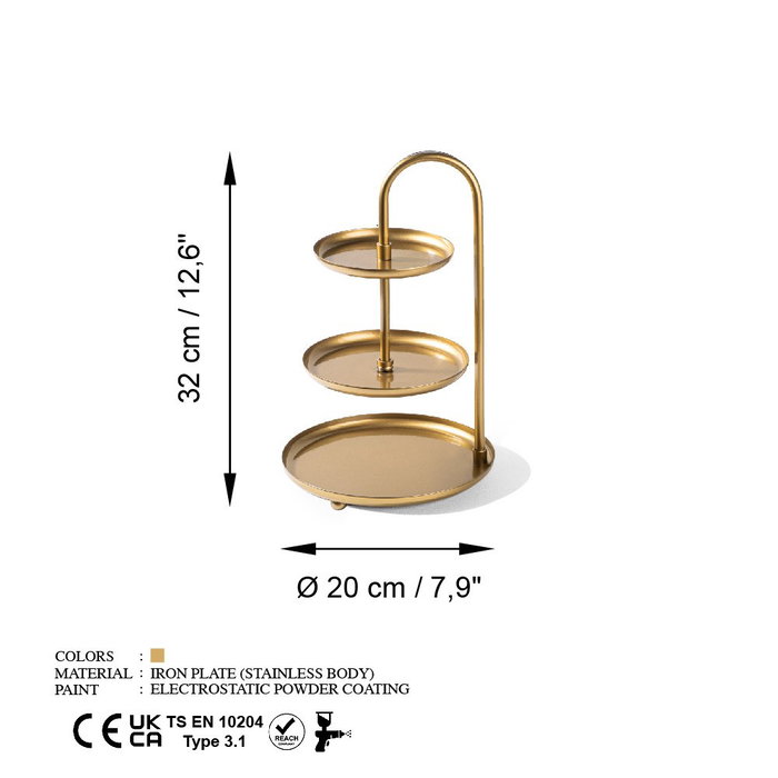 Aberto Design Kalkı-B - Gold Aberto Design Kalkı-B - Gold